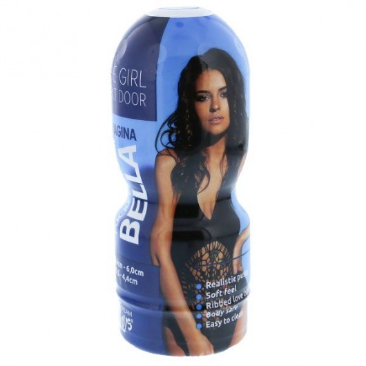 Телесный мастурбатор-вагина в тубе Bella - Dream Toys - в Прокопьевске купить с доставкой