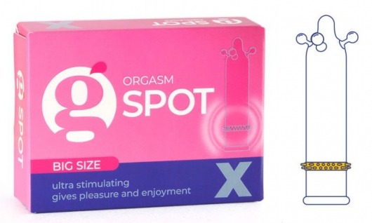 Стимулирующая насадка G-Spot X Big size - Sitabella - купить с доставкой в Прокопьевске