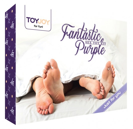 Эротический набор FANTASTIC PURPLE SEX TOY KIT - Toy Joy - купить с доставкой в Прокопьевске