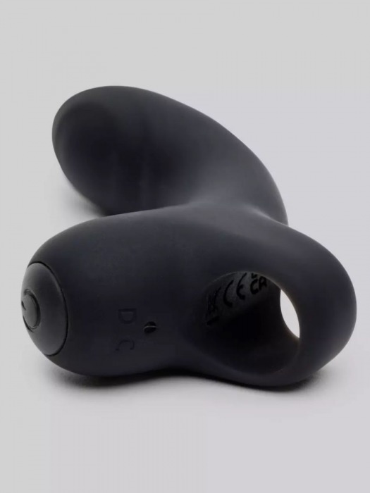 Черный вибратор на палец для G-стимуляции Sensation Rechargeable G-Spot Vibrator - Fifty Shades of Grey