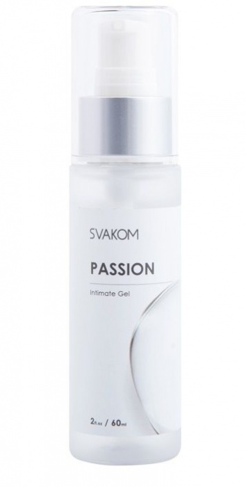 Смазка на водной основе Passion Intimate Gel - 60 мл. - Svakom - купить с доставкой в Прокопьевске