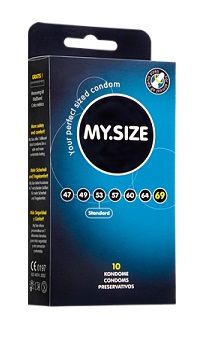 Презервативы MY.SIZE размер 69 - 10 шт. - My.Size - купить с доставкой в Прокопьевске