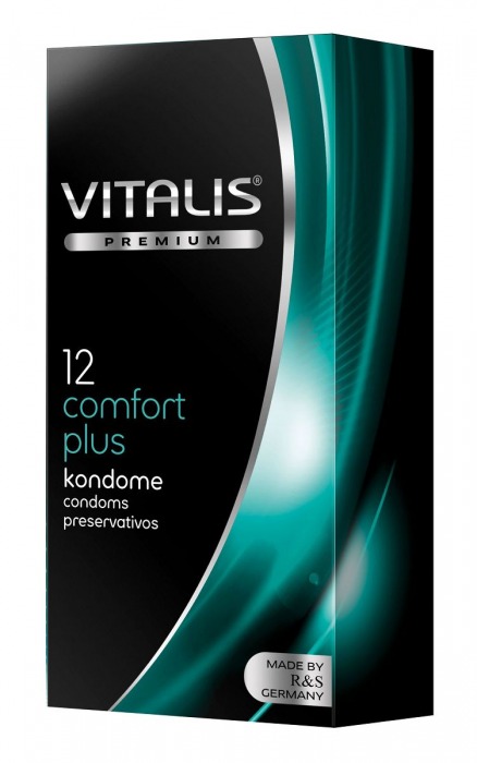 Контурные презервативы VITALIS PREMIUM comfort plus - 12 шт. - Vitalis - купить с доставкой в Прокопьевске