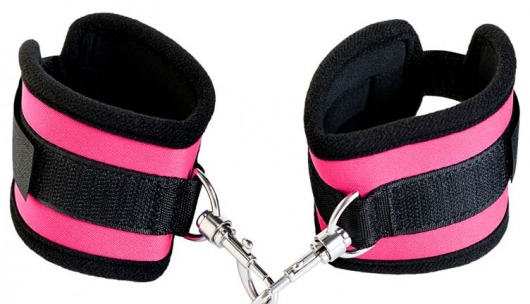 Оковы на ноги из неопрена розового цвета - ToyFa - купить с доставкой в Прокопьевске