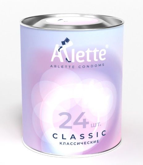 Классические презервативы Arlette Classic - 24 шт. - Arlette - купить с доставкой в Прокопьевске