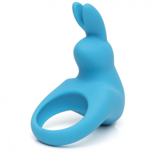 Голубое эрекционное виброкольцо Happy Rabbit Rechargeable Rabbit Cock Ring - Happy Rabbit - в Прокопьевске купить с доставкой