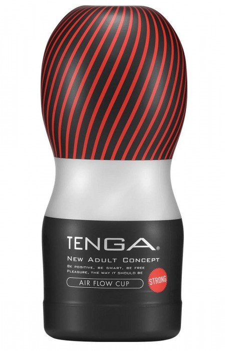 Мастурбатор Air Flow Cup Strong - Tenga - в Прокопьевске купить с доставкой