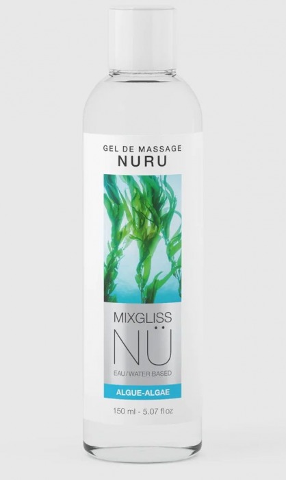 Массажный гель на водной основе Mixgliss NU Algae - 150 мл. - Strap-on-me - купить с доставкой в Прокопьевске