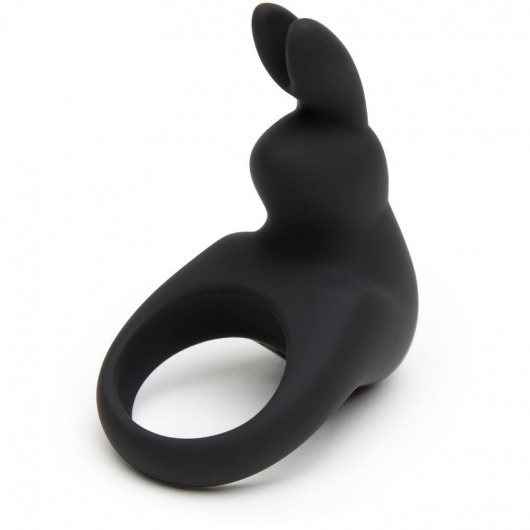 Черное эрекционное виброкольцо Happy Rabbit Rechargeable Rabbit Cock Ring - Happy Rabbit - в Прокопьевске купить с доставкой