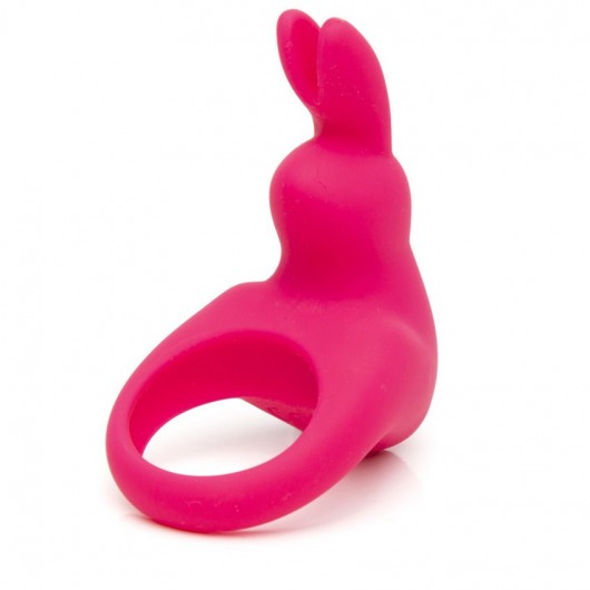 Розовое эрекционное виброкольцо Happy Rabbit Rechargeable Rabbit Cock Ring - Happy Rabbit - в Прокопьевске купить с доставкой