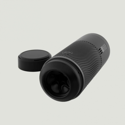 Черный мастурбатор с контролем всасывания Arcwave Pow Stroker - Arcwave - в Прокопьевске купить с доставкой