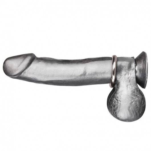 Стальное эрекционное кольцо STEEL COCK RING - 3.5 см. - BlueLine - в Прокопьевске купить с доставкой
