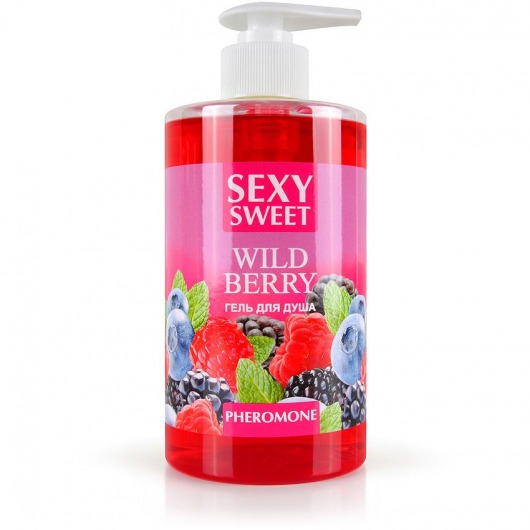 Гель для душа Sexy Sweet Wild Berry с ароматом лесных ягод и феромонами - 430 мл. -  - Магазин феромонов в Прокопьевске