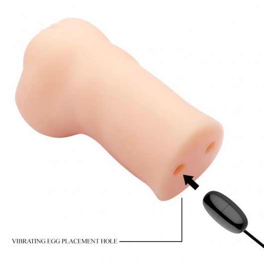 Телесный мастурбатор-вагина Rocket Pussy Nadya с вибрацией - Baile - в Прокопьевске купить с доставкой