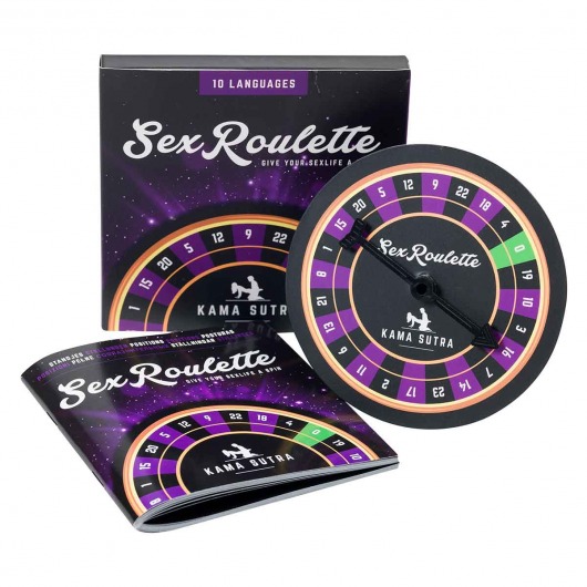 Настольная игра-рулетка Sex Roulette Kamasutra - Tease&Please - купить с доставкой в Прокопьевске