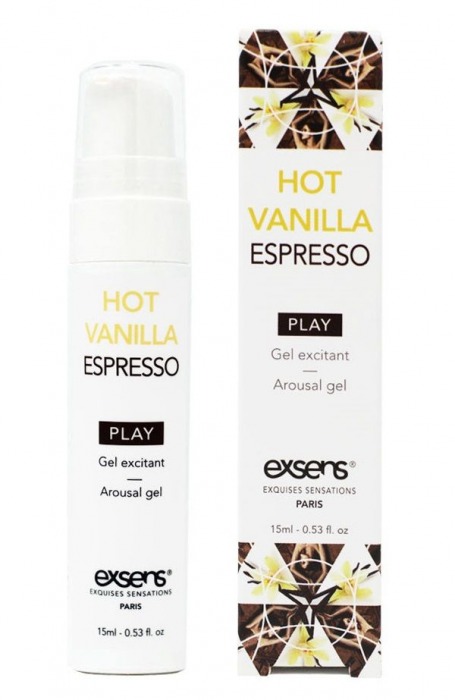 Возбуждающий гель Hot Vanilla Espresso Arousal Gel - 15 мл. - Exsens - купить с доставкой в Прокопьевске