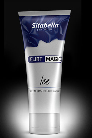 Силиконовая гель-смазка FLIRT MAGIC Ice с лёгким пролонгирующим эффектом - 75 мл. - Sitabella - купить с доставкой в Прокопьевске