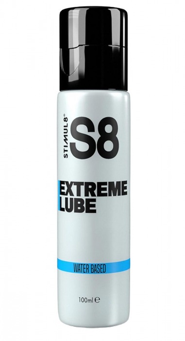 Лубрикант на водной основе S8 Extreme Lube - 100 мл. - Stimul8 - купить с доставкой в Прокопьевске