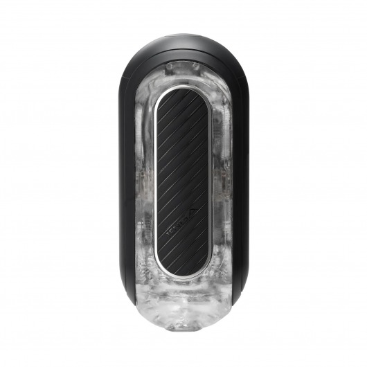 Черный мастурбатор Tenga Flip Zero Gravity с вибрацией - Tenga - в Прокопьевске купить с доставкой