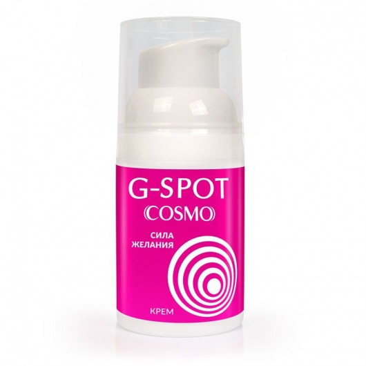 Стимулирующий интимный крем для женщин Cosmo G-spot - 28 гр. - Биоритм - купить с доставкой в Прокопьевске