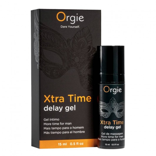 Продлевающий гель Orgie Xtra Time Delay Gel - 15 мл. - ORGIE - купить с доставкой в Прокопьевске