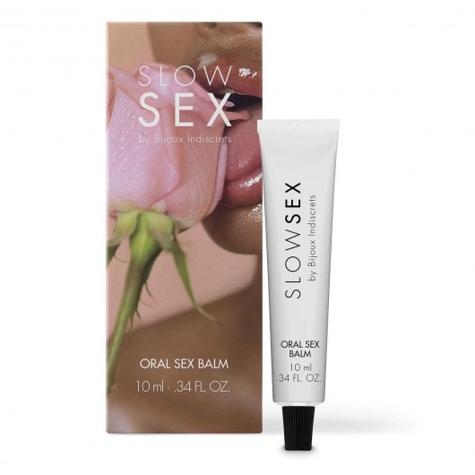 Бальзам для орального секса Slow Sex Oral Sex Balm - 10 мл. - Bijoux Indiscrets - купить с доставкой в Прокопьевске