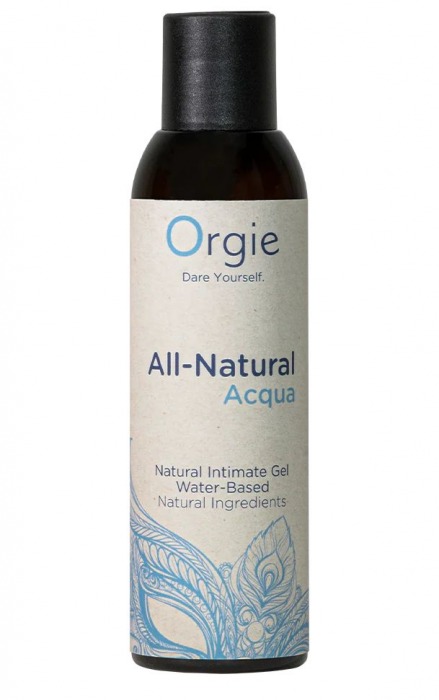 Интимный гель на водной основе Orgie All-Natural Acqua - 150 мл. - ORGIE - купить с доставкой в Прокопьевске