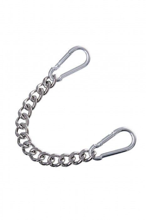 Черные однослойные кожаные оковы из двух ремешков - Pecado - купить с доставкой в Прокопьевске