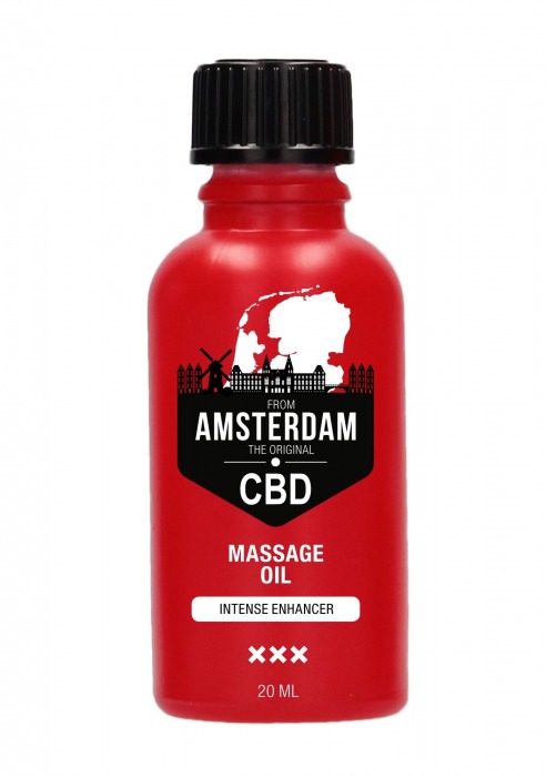 Стимулирующее масло Intense CBD from Amsterdam - 20 мл. - Shots Media BV - купить с доставкой в Прокопьевске