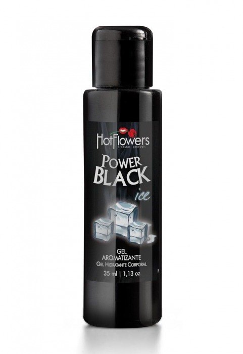 Стимулирующий гель для массажа Power Black - 35 мл. - HotFlowers - купить с доставкой в Прокопьевске