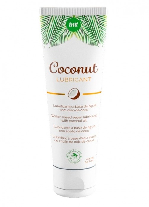 Веганская смазка на водной основе Coconut Lubricant - 100 мл. - INTT - купить с доставкой в Прокопьевске