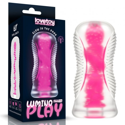 Светящийся в темноте мастурбатор 6.0 Lumino Play Masturbator - Lovetoy - в Прокопьевске купить с доставкой