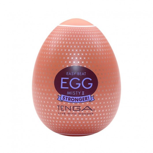 Мастурбатор-яйцо Tenga Egg Misty II - Tenga - в Прокопьевске купить с доставкой