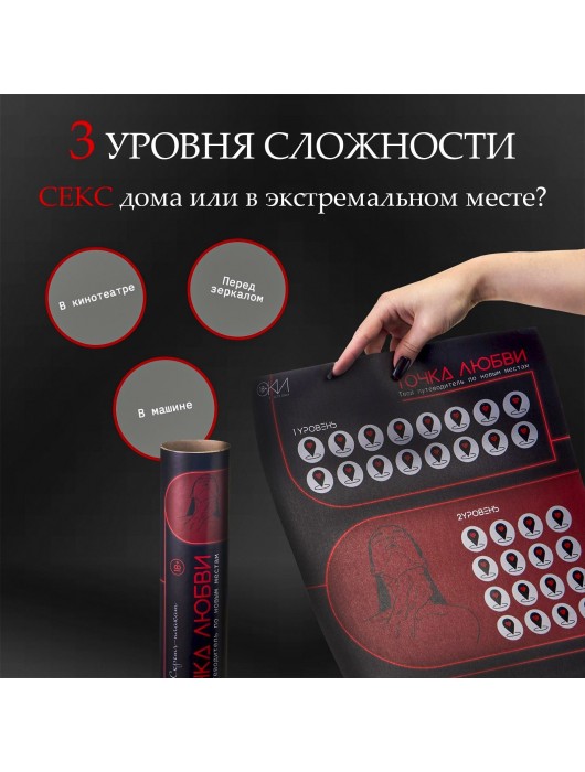 Плакат для двоих  Точка любви  со скретч-слоем - Сима-Ленд - купить с доставкой в Прокопьевске