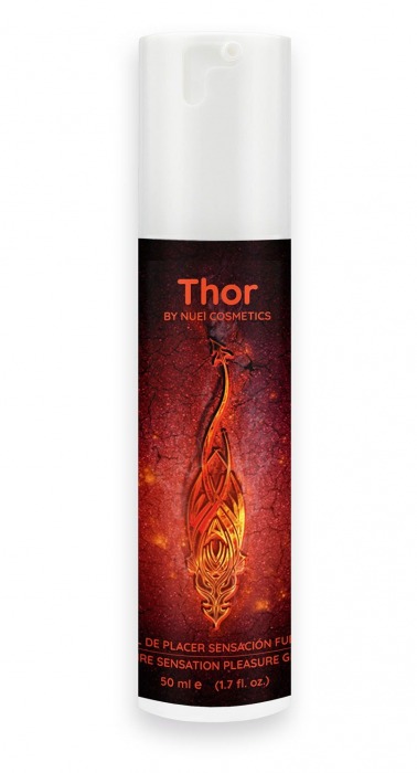 Возбуждающий унисекс гель Thor Fire Gel - 50 мл. - Nuei cosmetics - купить с доставкой в Прокопьевске