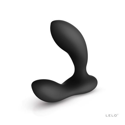 Чёрный перезаряжаемый стимулятор простаты Bruno Black - Lelo - в Прокопьевске купить с доставкой