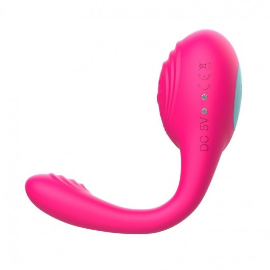 Розовое виброкольцо с пультом ДУ - I-MOON - в Прокопьевске купить с доставкой