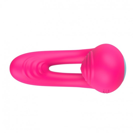 Розовое виброкольцо с пультом ДУ - I-MOON - в Прокопьевске купить с доставкой