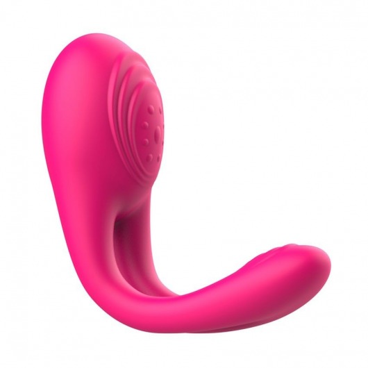 Розовое виброкольцо с пультом ДУ - I-MOON - в Прокопьевске купить с доставкой