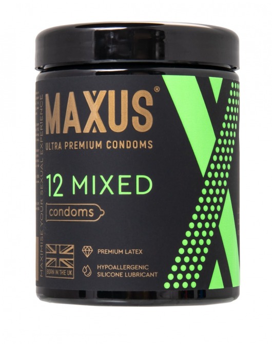 Презервативы MAXUS Mixed - 12 шт. - Maxus - купить с доставкой в Прокопьевске