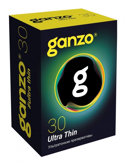 Супертонкие презервативы Ganzo Ultra thin - 30 шт. - Ganzo - купить с доставкой в Прокопьевске