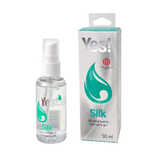 Силиконовая гипоаллергенная вагинальная смазка Yes Silk - 50 мл. - Sitabella - купить с доставкой в Прокопьевске