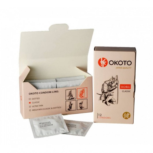 Презервативы OKOTO Classic - 12 шт. - Sitabella - купить с доставкой в Прокопьевске