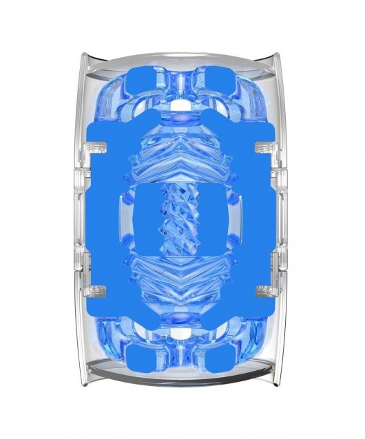 Мастурбатор Fleshlight Quickshot Turbo Blue Ice - Fleshlight - в Прокопьевске купить с доставкой