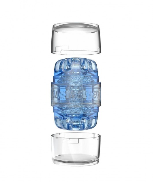 Мастурбатор Fleshlight Quickshot Turbo Blue Ice - Fleshlight - в Прокопьевске купить с доставкой