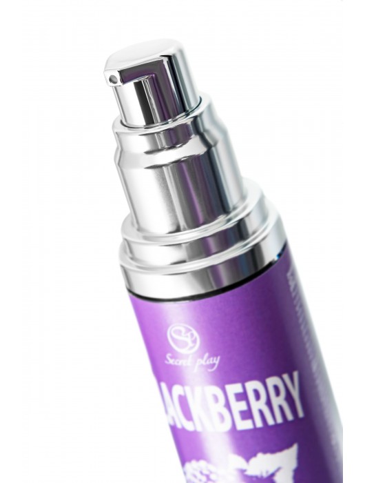 Массажное масло 2-в-1 Blackberry Hot Effect с разогревающим эффектом и вкусом ежевики - 50 мл. - Secret Play - купить с доставкой в Прокопьевске