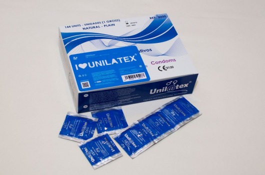 Классические презервативы Unilatex Natural Plain - 144 шт. - Unilatex - купить с доставкой в Прокопьевске