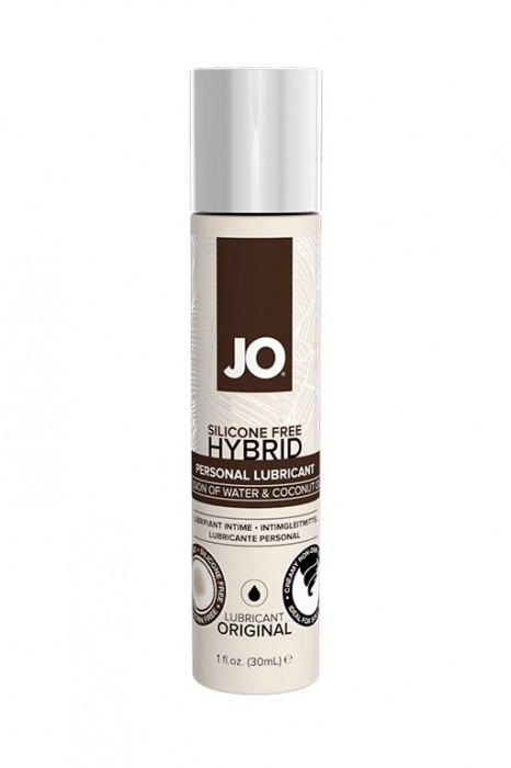 Водно-масляный лубрикант JO Silicon free Hybrid Lubricant ORIGINAL- 30 мл. - System JO - купить с доставкой в Прокопьевске