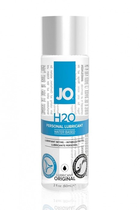 Нейтральный лубрикант на водной основе JO Personal Lubricant H2O - 60 мл. - System JO - купить с доставкой в Прокопьевске