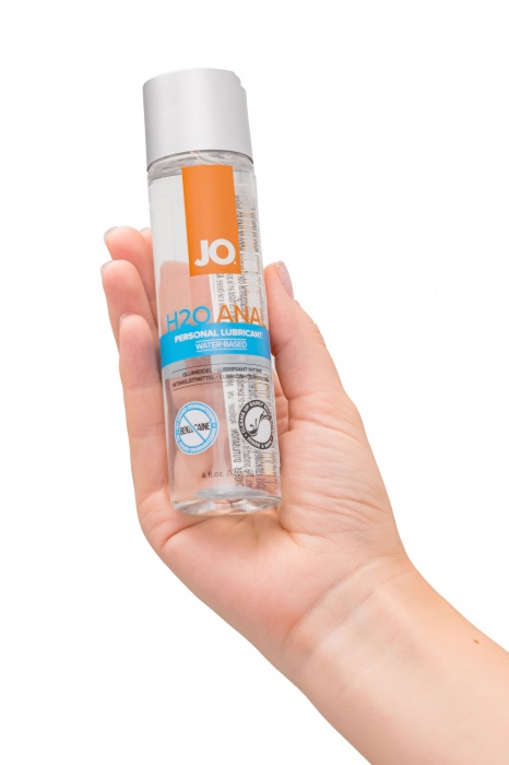 Анальный лубрикант на водной основе JO Anal H2O - 120 мл. - System JO - купить с доставкой в Прокопьевске
